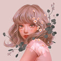 Art Character Girl Full Square Rhinestone 5D DIY Embroidery Cross Stitch Kits Home Decoration Wholesale Diamond Painting Lady