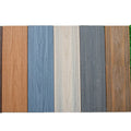 Eco-friendly Wood Plastic Composite Waterproof Modern Design Outdoor 3D Embossing  Wpc Decking