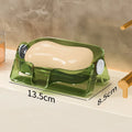 Bathroom Home Light Luxury Storage Box Rack Plastics Soap Holder Display Racks Self Draining Soap Dishes
