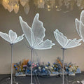 Wedding Props Luminous Butterfly Wings Pendant Ceiling Decoration Wedding Stage Chandelier Runway Wedding Decoration MegaBDM