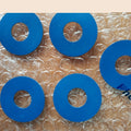 Offset Printing Machine Spare Part Rubber Sucker  38*15*0.7mm Blue 25pcs/pack Paster  Rubber Patch for HD Machine Rubber Sheet