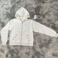 DENIMGUYS Custom Hoodies&Sweatshirts Men Street Casual Oversized French Terry Cotton Blank Zipper up Hoodie