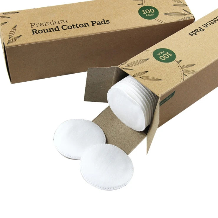 100% Spunlaced Waterproof Breathable Cotton Pads Raw Material for Cosmetic Makeup Remover Pads