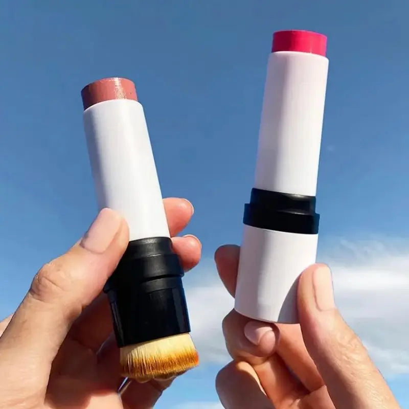 Private Label Silky Cream Blush Stick Vegan Cruelty-Free Long-Lasting Makeup for Face 5 Color Options