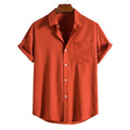 Custom Summer Men Hawaiian Style Printing Short Sleeve Button Shirt and Beach Shorts Set for Men
