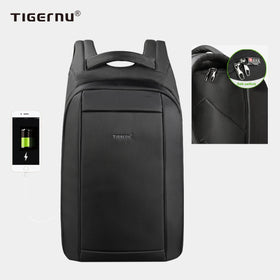 Tigernu Travel Breathable Honeycomb Backboard Nylon Anti Theft USB Charge Waterproof Computer Backpack Laptop Bag Backpacks
