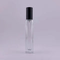 10ml Rectangle Square Glass Bottle with Dropper Pump Essential Hair and Facial Oil Container for Skin Care