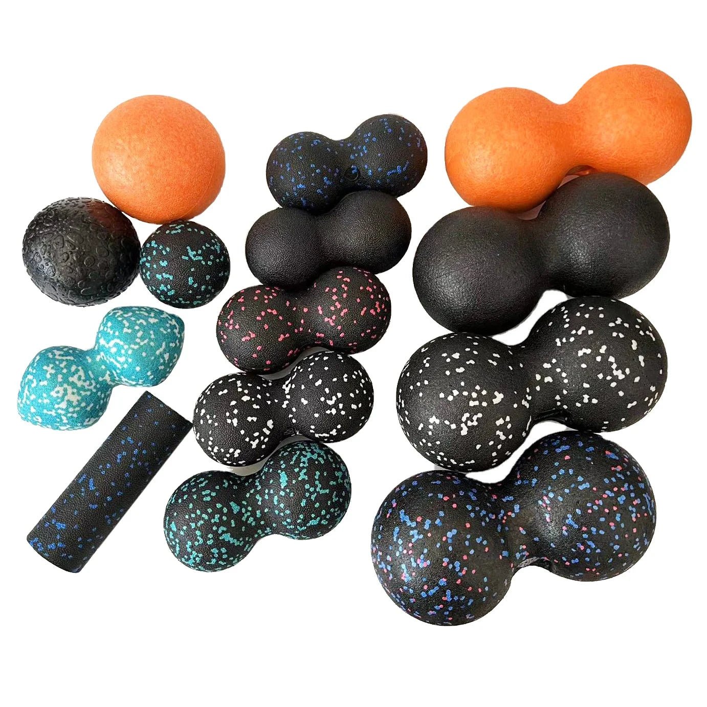 Wholesale Eco-friendly Custom Logo EPP Peanut Facial Massage Ball Versatile Use for Body Leg Arm Head Neck Foot Hand Waist