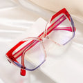 2022 TR90 CP Colorful Optical Frame for Women Oversized Big Frame Blue Light Blocking Glasses Eyewear Trends 6 Colors 82026