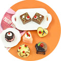 Popular 3D Cake Resin Food Cabochon Doll House Miniature Food Toy for DIY Earrings Pendant Phone Case Decoration Accessories
