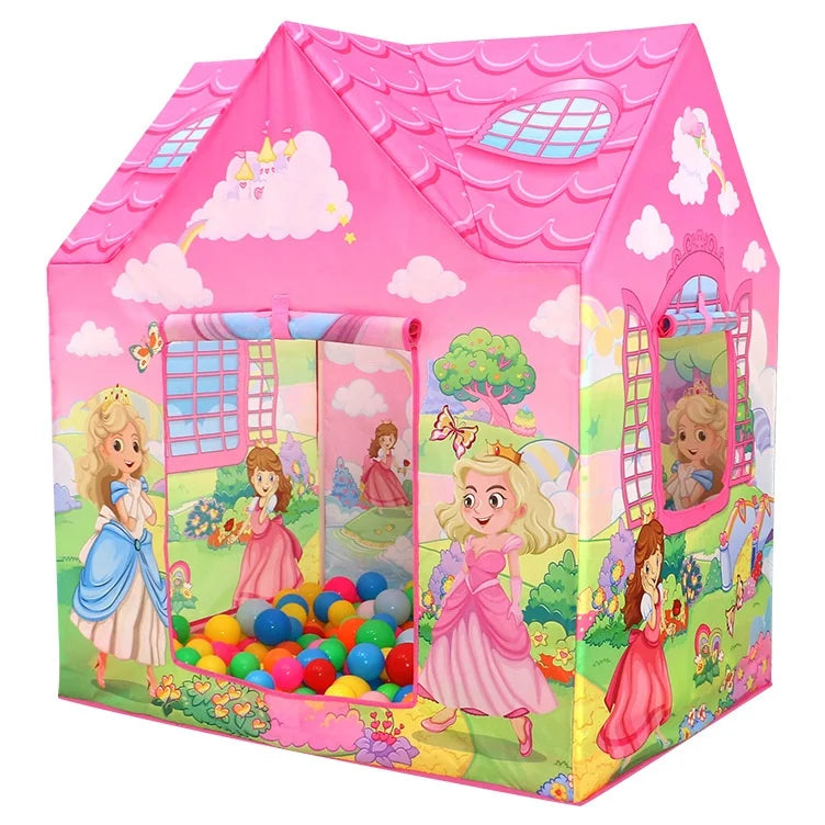 Princess Small Tent for Girls Indoor Children's Tent Durable Sleeping Games Dollhouse Baby Bed Divider