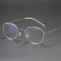 Ultralight Titanium Wire Eyewear Solid Pattern Optical Power Glasses Frames for Women Spectacles