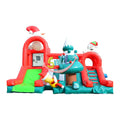 Xmas Inflatable Bouncy Bounce House Kids Commercial Inflatable Christmas Bouncing Jumping Castle for Adults