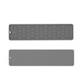 OEM/ODM New Design Kitchen Sink 35*8.8 cm Multi-Functional Anti Slip Silicone Drying Mat Dish Drain Pad