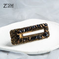 New Hairpin for Girl Acetate Big Hairgrip for Thick Hair Hollow Beautiful Custom Hair Accessory