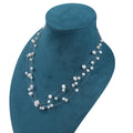ZHUJI New Trend Womens' Natural Pearl Potato Shape Grade a Necklace