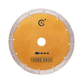 150mm Industrial Nitride Hot Press Dry Cutting Diamond Saw Blade for Ceramic Tiles Porcelain OEM Available Professional Grade