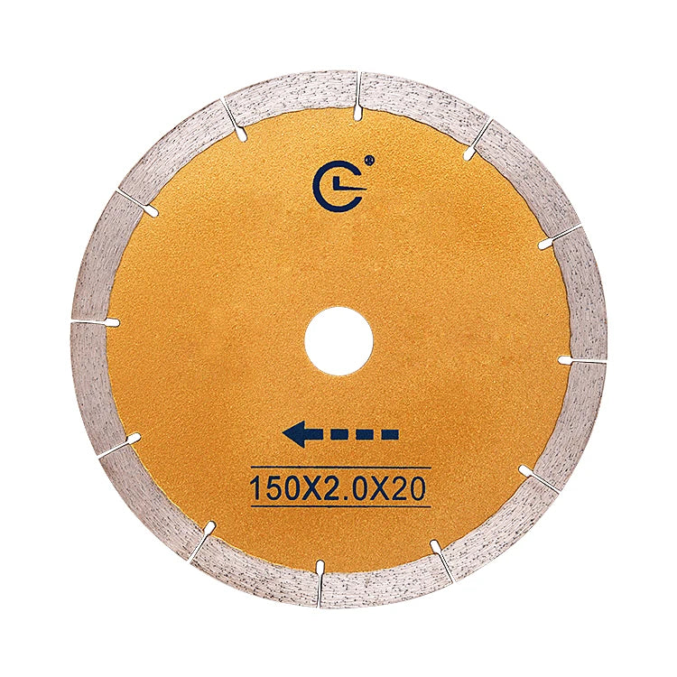 150mm Industrial Nitride Hot Press Dry Cutting Diamond Saw Blade for Ceramic Tiles Porcelain OEM Available Professional Grade