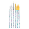 Nails Brush Acrylic Multiple Sizes Brush Nail Art Liner Brushes