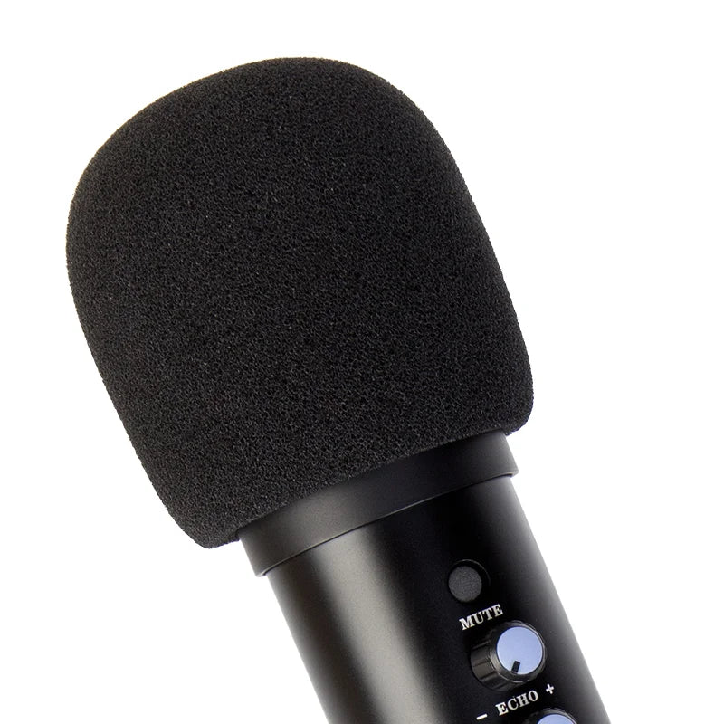 MSF002 OEM Mic Foam Windscreen with High-Density Sponge for Studio Microphone Recording and Podcasting