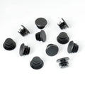 YOUME Durable 1 Pair Black Bicycle Handlebar Grip End Cap Plastic MTB Road Bike Plugs for Bicycle Parts