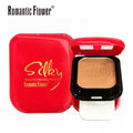 Custom Dark Matte Makeup Oil Control Waterproof Shine Silky Smooth Pressed Powder Foundation for Dark Skin