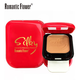 Custom Dark Matte Makeup Oil Control Waterproof Shine Silky Smooth Pressed Powder Foundation for Dark Skin