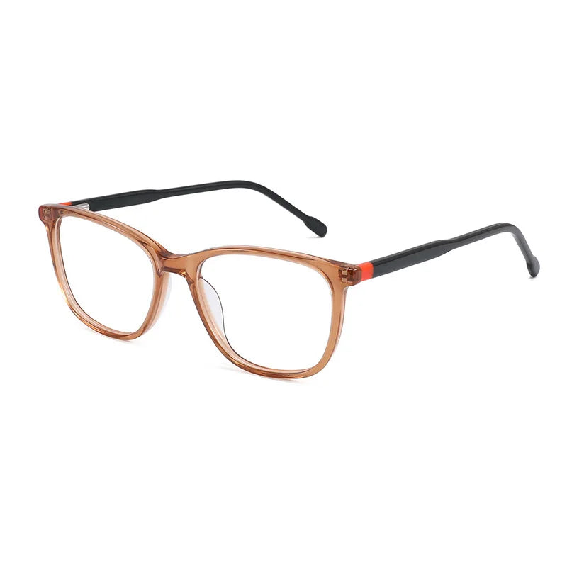 2024 New Fashion Square Frame Children Glasses Frame for Boys Matched With Myopic Glasses Children Acetate Glasses