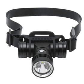 Portable Super Bright Diving Headlight IPX8 Underwater Worklight Aluminum Alloy Torch Light Led Flashlight Rechargeable Headlamp