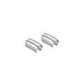 Wholesale Girls Trendy 925 Sterling Silver Glossy Round Cuff Earrings for Women Gifts