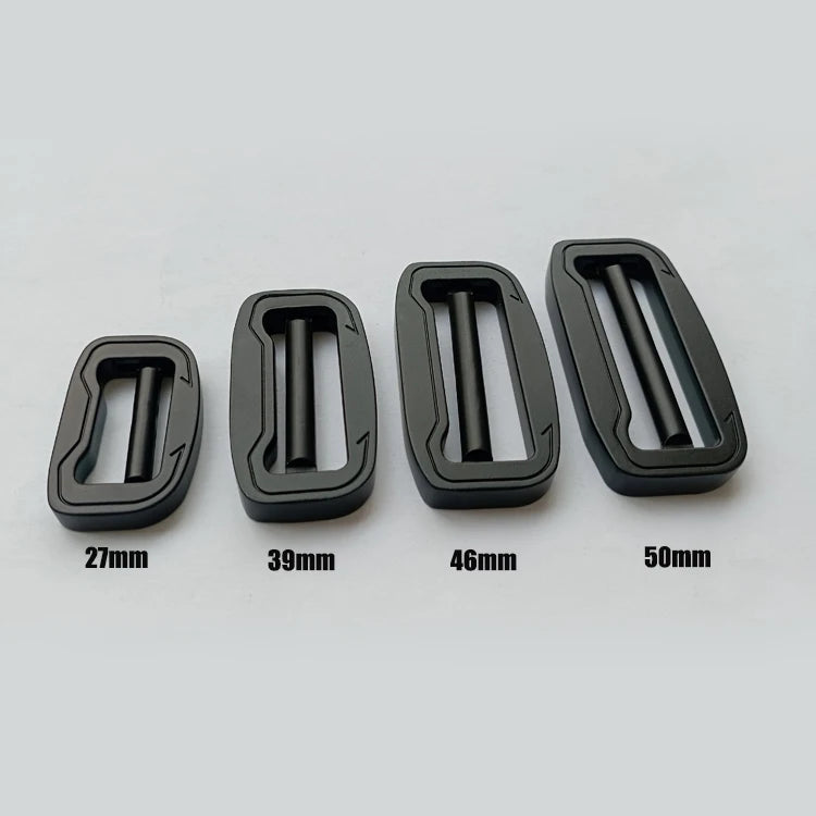 Various Sizes Metal Tri Glide Slide Buckles for Bags 27mm square Bag Buckle Metal Strap Bag Clip Buckle Metal Adjuster