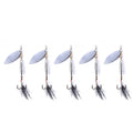 10cm/16.5g  Lures Metal Pike Spoon Lure Spinner Blades Baits Fishing Rig Inline Spinner