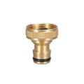 1PCS 3/4 Inch GHT Solid Brass Water Hose Thread Fittings Garden Hose Quick Connector of Famale
