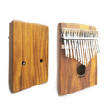 K17 Geake Solid Mahogany Body Thumb Piano Kalimba Factory Wholesale Musical Instrument Accessory