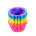 New Nonstick Easy Clean Reusable Cupcake Liners Muffin Cups Silicone Cake Baking Cups