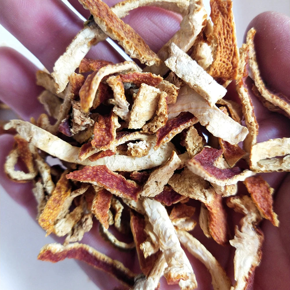 Hotsale Raw Orange Peel Clean Orange Skin Strips Dried Orange Peels Cuts for Tea