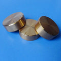 6mm D Shaft Round Hole 30mm Aluminum Polished Gold Anodized Potentiometer Knob for Rotary Encoder