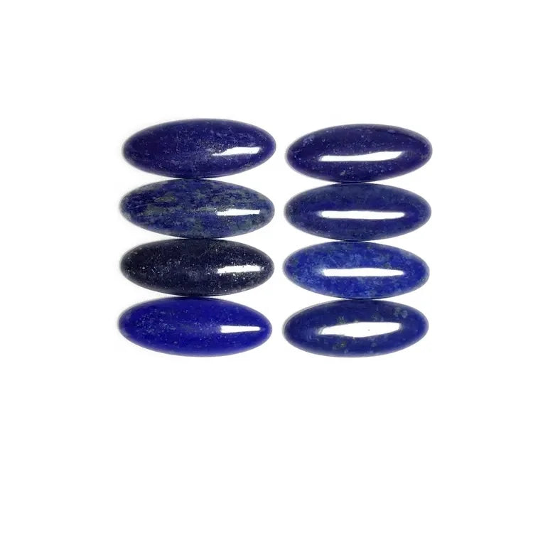 Amazing Lapis Lazuli Cabochon Wholesale Gemstone Long Oval Cushion Gemstone