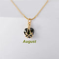 2025 Diamond Love Necklace Heart-Shaped Lucky Couple Jewelry Princess Alloy 12 Months Necklace