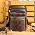 Marrant Genuine Leather Fanny Pack Crossbody Small Mens Shoulder Bag Cell Phone Crossbody Shoulder Bag Leather Men Waist Bag