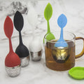 Stainless Steel Silicone Infuser Ball Eco-Friendly Tea Steeper Cup Filter Loose Leaf Herbal Utensils Strainers