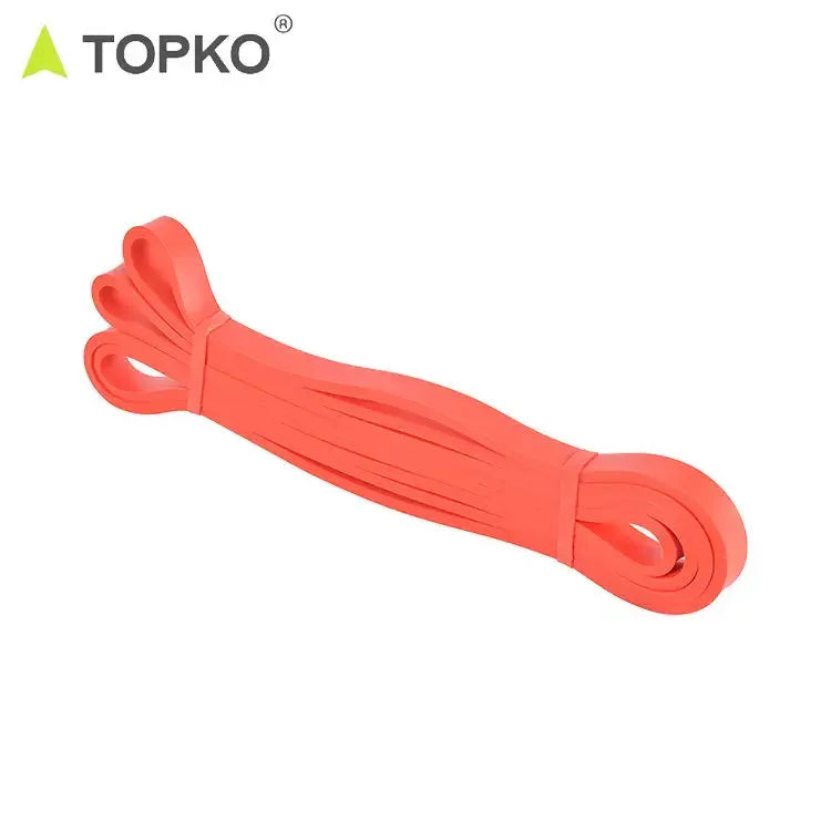 TOPKO Free Sample Eco-friendly Material Fitness Workout Equipment Training Gym Yoga Exercise Fitness Resistance Bands