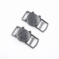 3/8" Black Breakaway Cat Collars Clasp Cat Safety Collar Paracord Buckles Accessories