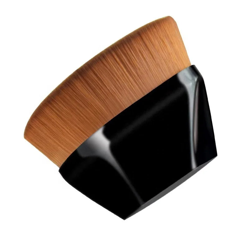 Single Square Shape Kabuki Brush 55 Magic Foundation Brush Ultra Soft Cosmetic Brush Makeup Tools OEM Synthetic Hair 10pcs