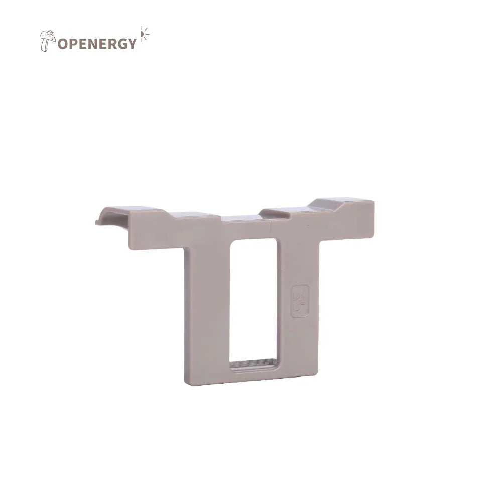 TOPENERGY TE-DC02 ASA Material Solar Panel Water Drainage Clamps 30mm-45mm Clips with 10-Year Warranty for Dust Control