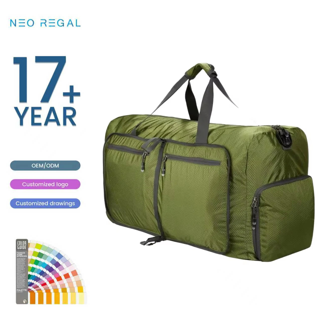 Custom 150L Foldable Extra Large XL Heavy Duty Men Women Luggage Shopping Waterproof Sports Gym Travel Travelling Duffle Bag