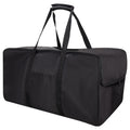 Factory Price 3-sided Opening Black Golf Trolley Storage Bag Collapsible Golf Duffel Bag Large Golf Bag