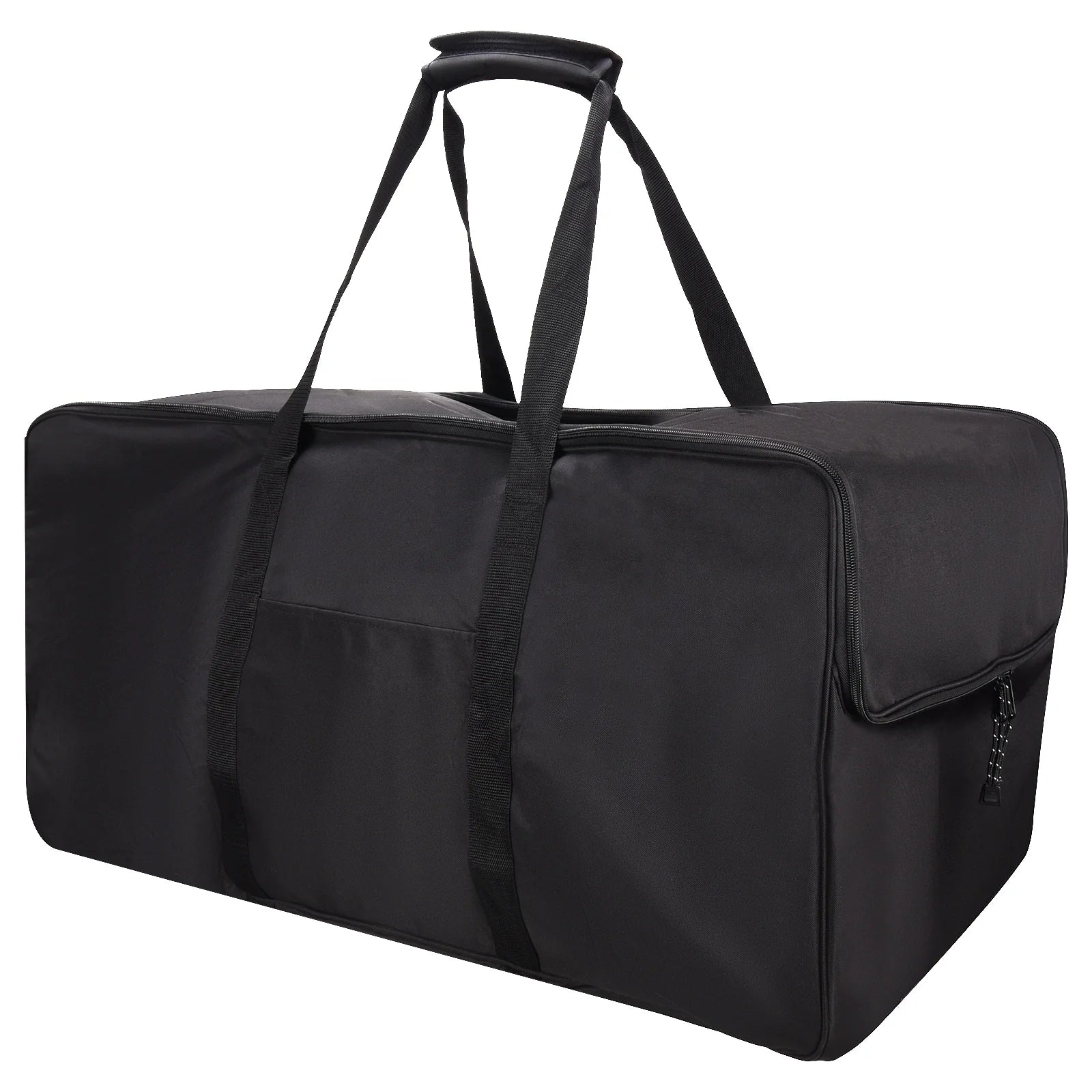 Factory Price 3-sided Opening Black Golf Trolley Storage Bag Collapsible Golf Duffel Bag Large Golf Bag
