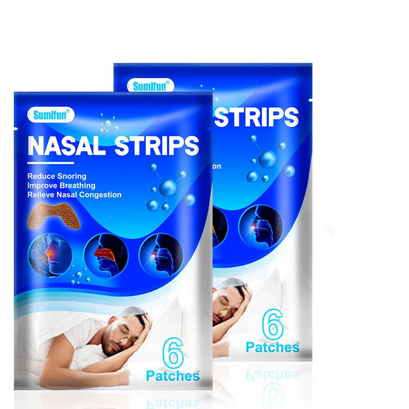 New OEM HOT Natural Disposable Nasal Strips Stop Snoring Better Breath Improve Sleeping Nose Patch
