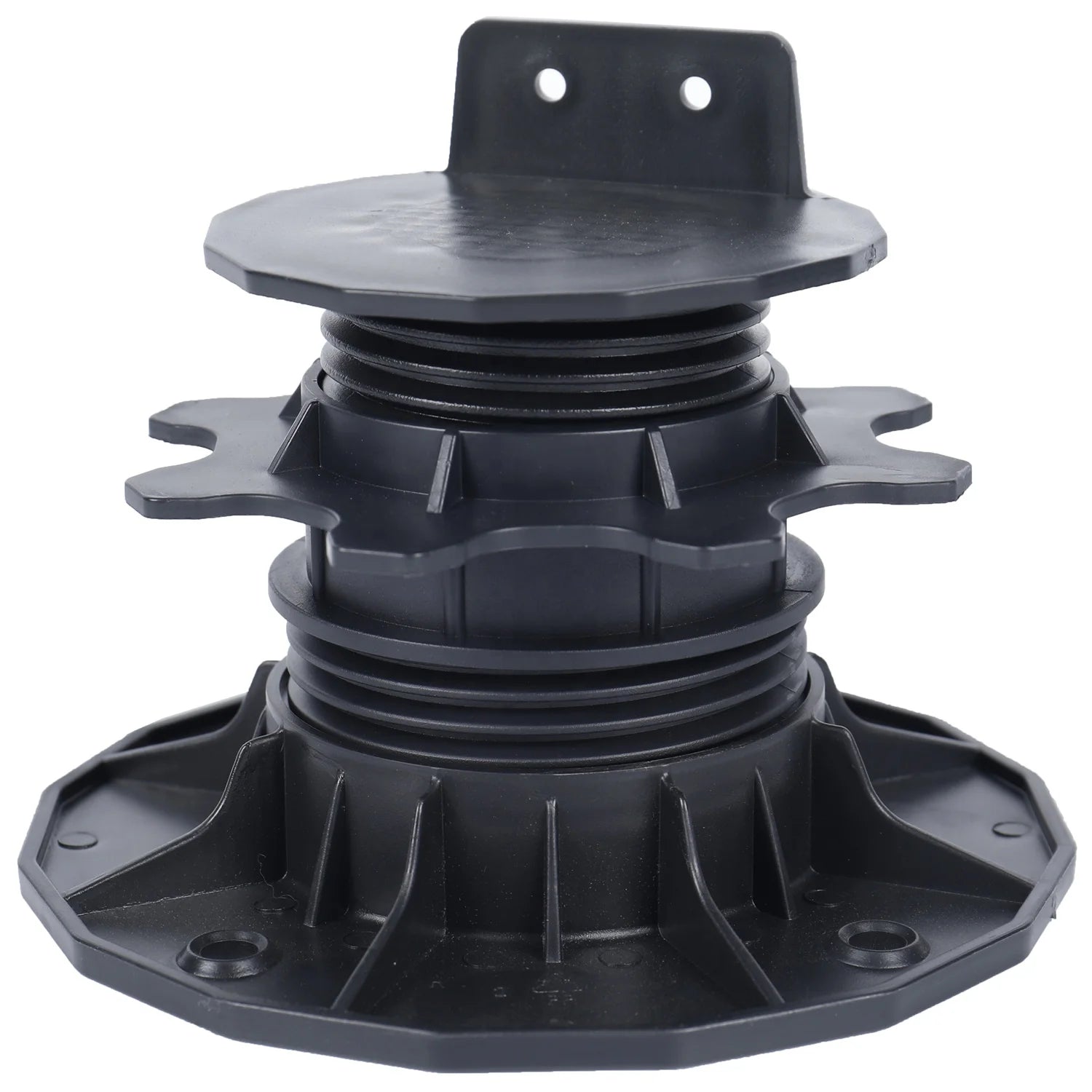 Plastic Adjustable Pedestal Support Lumber Joist Pads Landscape Decking Height Raising Pedestal XF-T203B 65-100 mm